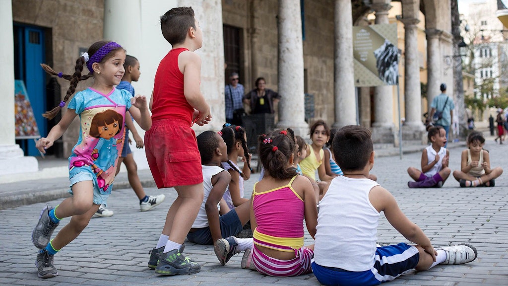 Cuba La Habana Niños